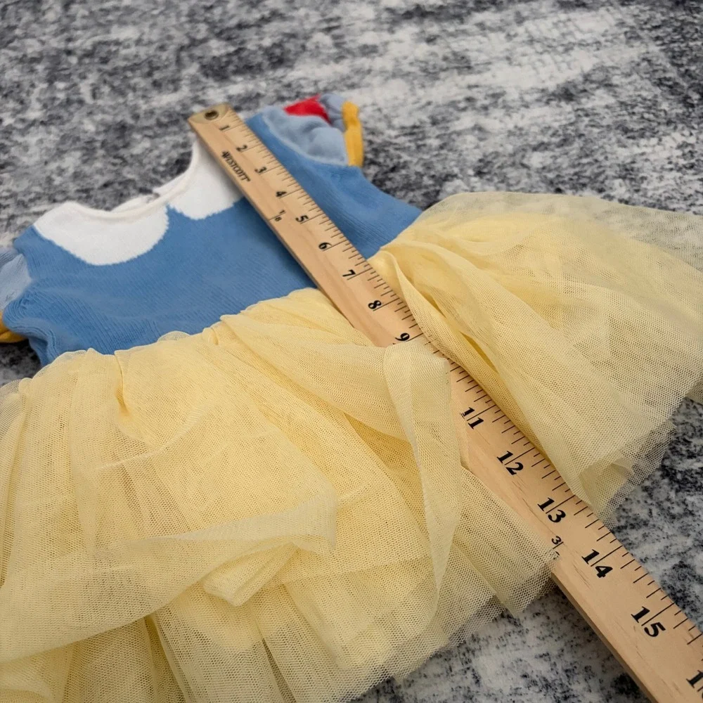 Baby Gap Disney Snow White Tulle Tutu Costume Dress 3-6 Months Infant Halloween